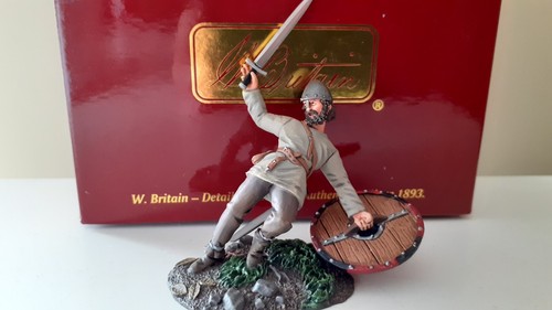 Britains metal saxon warrior