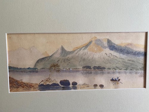 Victorian watercolour sailing - victorian,