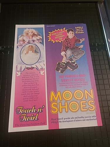 Moon shoes toys - moon, touch