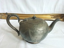 Antique Silver plated tea pot