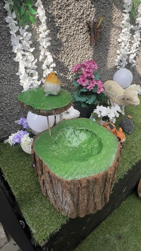 Large bird water bath - bath, tub