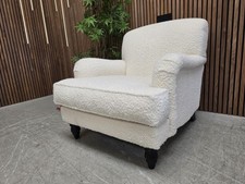 Sofa.com Snowdrop Armchair In Oyster Luxe Boucle RRP-£1260