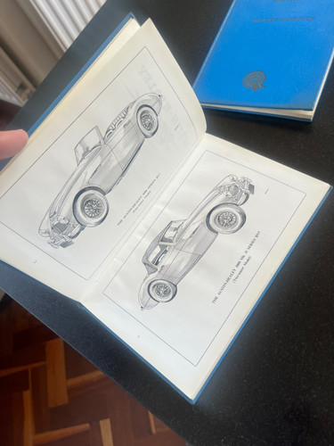 Original manual austin healey - manual,
