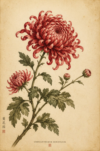 Japanese chrysanthemum - 2.,