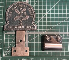 National Trust Founded 1895 Vintage Car Badge badge Bar Good Condition