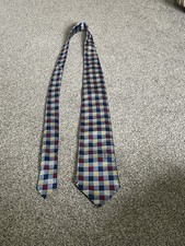 Silk Checkered Tie From