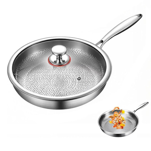 32cm titanium frying - titanium,