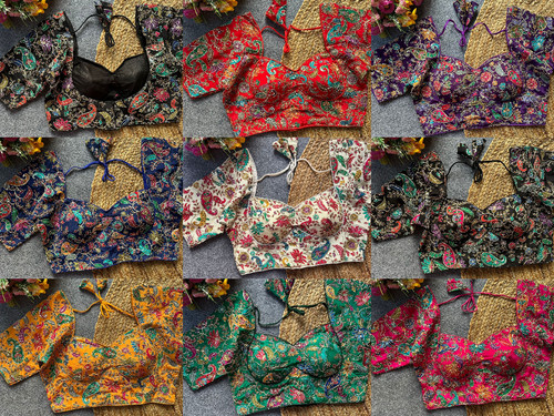 Saree blouse readymade - saree,