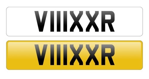 Vxr private reg plate - vxr,
