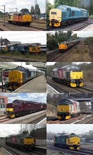 10 x 6" X 4" Photos BR Class 37 [Set5]