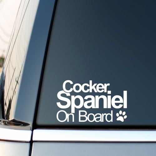 Cocker spaniel board - cocker,