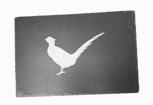 Pheasant engraved rustic - pheasant,