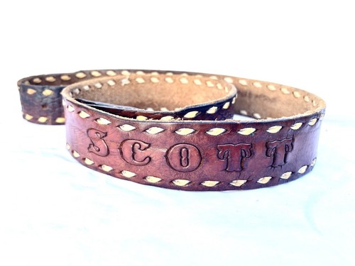 Vintage snake embossed brown - vintage,