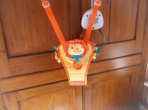 Munchkin lion door jumper - lion, baby