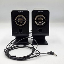 Sony Active Speakers System SRS- A201 PC  Desktop Speakers - No Power Cable