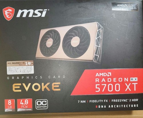 Msi evoke radeon rx5700 - msi, xt