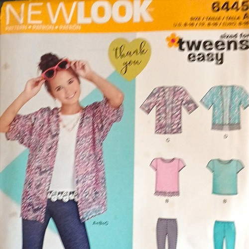 New look 6445 - look, easy