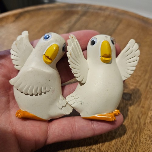 Vintage white doves fridge - vintage,