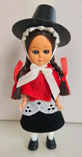 Vintage welsh souvenir doll - vintage,