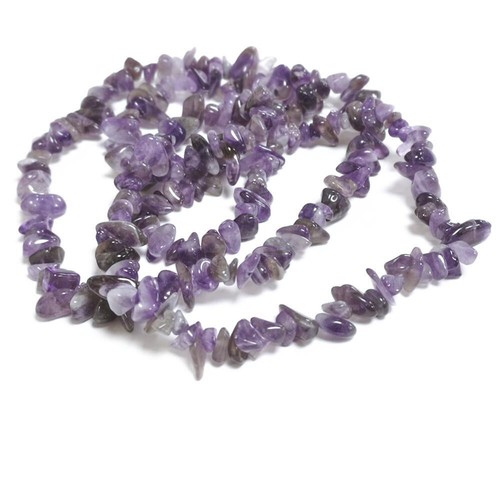 Purple amethyst beads - purple,
