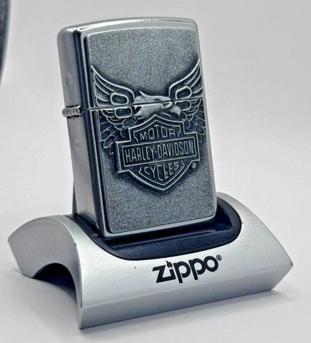 Genuine zippo lighter harley - lighter,
