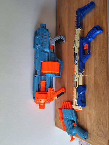 Mixed toy blaster bundle job - blaster,