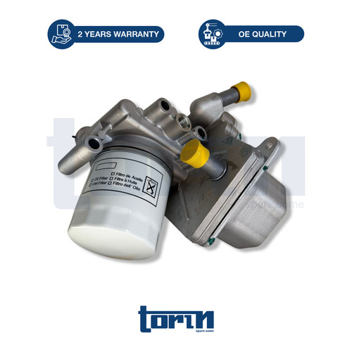 Oil cooler filter housing - cooler,