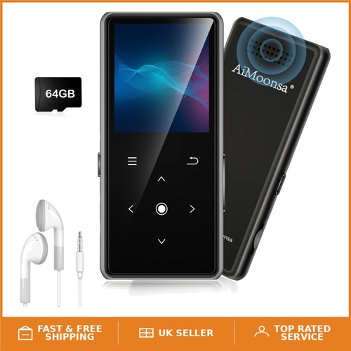 Portable 64gb mp3 player - 64gb, with