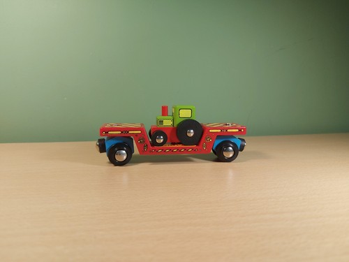 Bigjigs wooden train car - bigjigs,