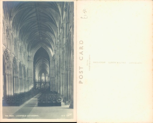 Lichfield cathedral nave - lichfield,