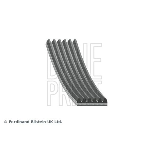 Blue print multi ribbed - print,
