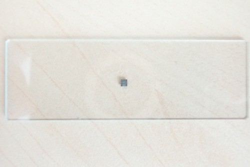Microscope slide with