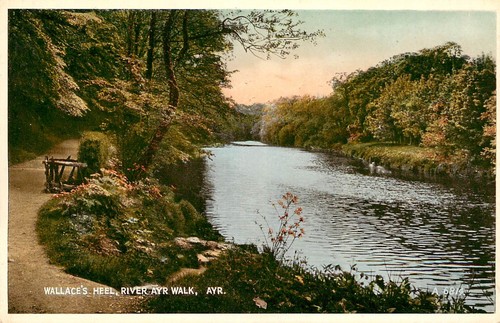 Ayr wallaces heel - ayr, river