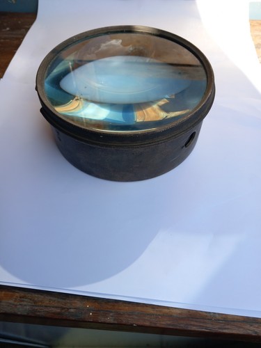 Brass magic lantern projector - brass,