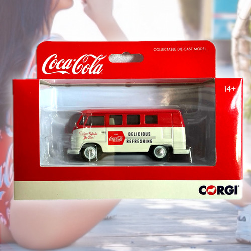 Corgi coca cola campervan - vw,