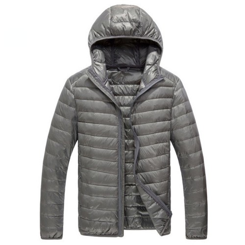 Men outdoor hooded puffer - outdoor,