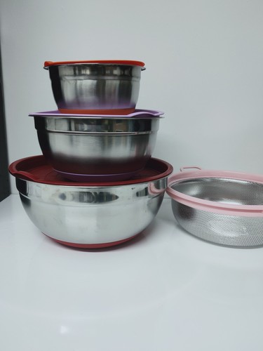 Stainless steel mixing bowls - steel,
