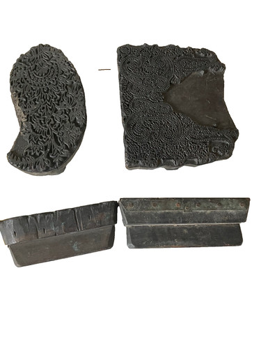 Wooden printing blocks - wooden,