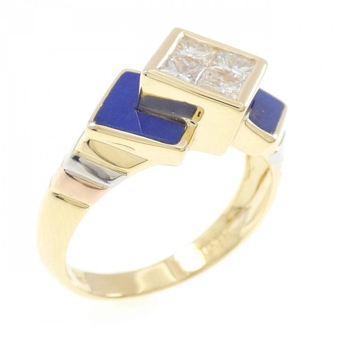 Authentic k18yg lapis - lapis, lazuli