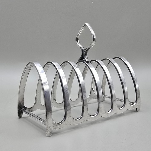 Vintage silver plated - plated, toast