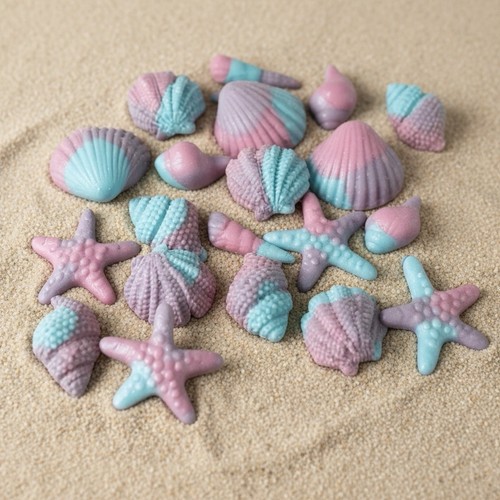 Sea shells cake - 20,