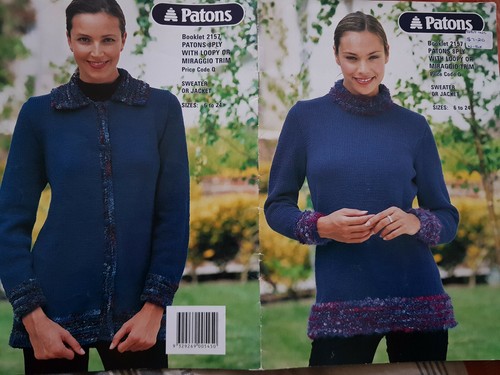 Paton knitting pattern - knitting,