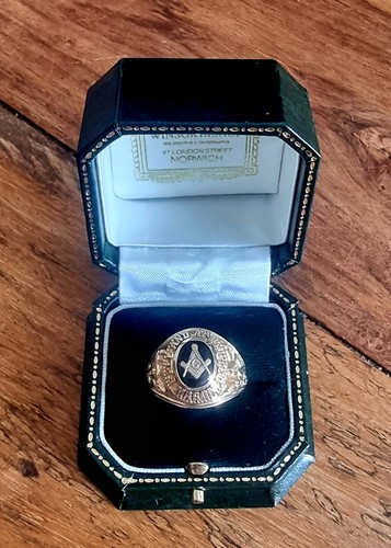 10k vintage freemasons masonic - 10k,