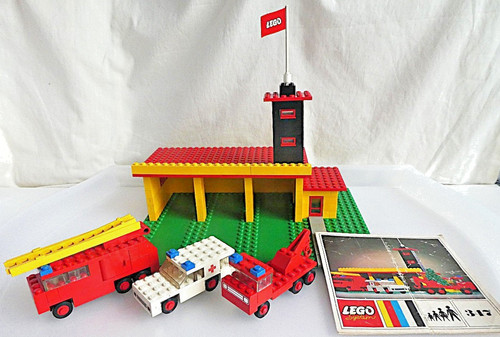 Lego set 347 fire station - 347-1,