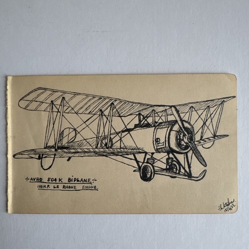 Antique wwi avro - avro, 504k