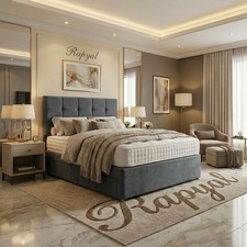 Plush divan bed set - set, with