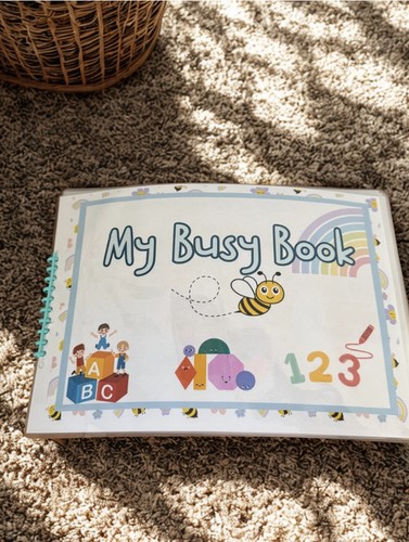 Children busy book - children’s, early