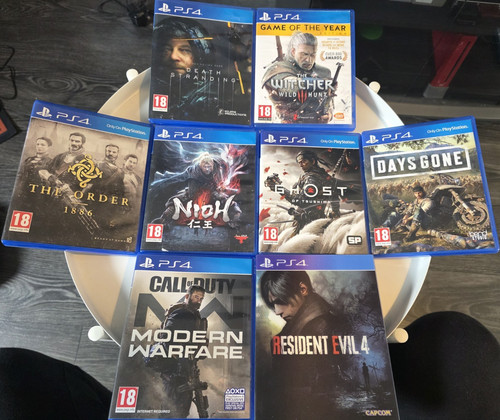 Various ps4 games resident - games, (resident