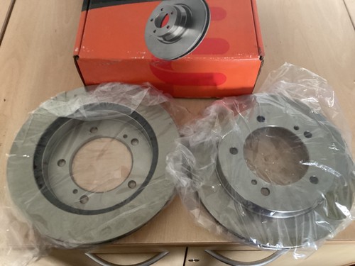 Brake discs pair vented - 2x,