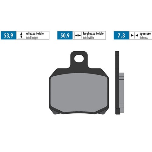 Polini sintered brake pads - polini,